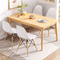 Solid Wood Contemporary Rectangle Table Wood Top Table for Kitchen Clearhalo ' dining_table' 'Dining Tables & Seating' 'Dining Tables' 'furn' 'furn_dining_table' 'Furniture' 'furniture_dining_table' 'Kitchen & Dining Furniture' 'kitchen&dining_furn' 'kitchen' 'kitchen_dining_table' 1200x1200_0e0deb89-4333-49cb-8809-d3a4d708a3dd