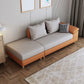 Modern Faux Leather and Linen Chaise Lounge Solid Color Chaise Lounge Clearhalo 'Chairs & Seating' 'Chaise Lounge' 'chaise_lounge' 'furn' 'furn_chaise_lounge' 'Furniture' 'Living Room Furniture' 1200x1200_0e122acf-949e-4524-a80c-fee6c1884961