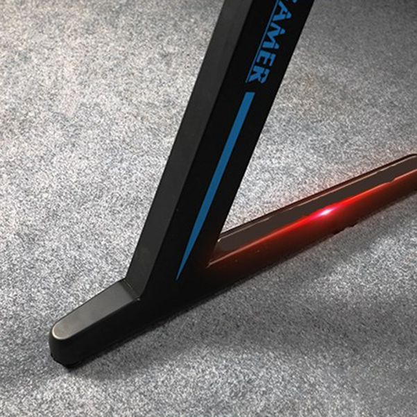 Destina di gioco moderni da 23 "Black rettangolare in legno rettangolare da ufficio