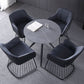 Modern Style Round Dinner Table Sintered Stone Table with Metal Base for Home Use Clearhalo ' dining_table' 'Dining Tables & Seating' 'Dining Tables' 'furn' 'furn_dining_table' 'Furniture' 'furniture_dining_table' 'Kitchen & Dining Furniture' 'kitchen&dining_furn' 'kitchen' 'kitchen_dining_table' 1200x1200_0e13dae4-527f-4590-95eb-44eb659eddb7