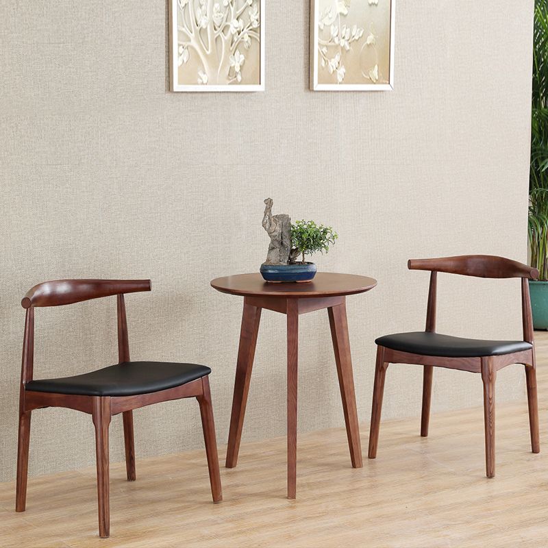 Traditional Style Solid Wood Dining Chair Open Back Dining Room Side Chairs Clearhalo ' kitchen&dining_furn' 'Dining Chairs' 'Dining Tables & Seating' 'dining_chair' 'furn' 'furn_dining_chair' 'Furniture' 'furniture_dining_chair' 'Kitchen & Dining Furniture' 'kitchen' 1200x1200_0e169bfb-fba9-4727-ac67-64526eecb21a