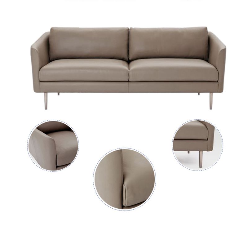 Divano a braccio inclinati di divano con divani standard in tessuto contemporaneo