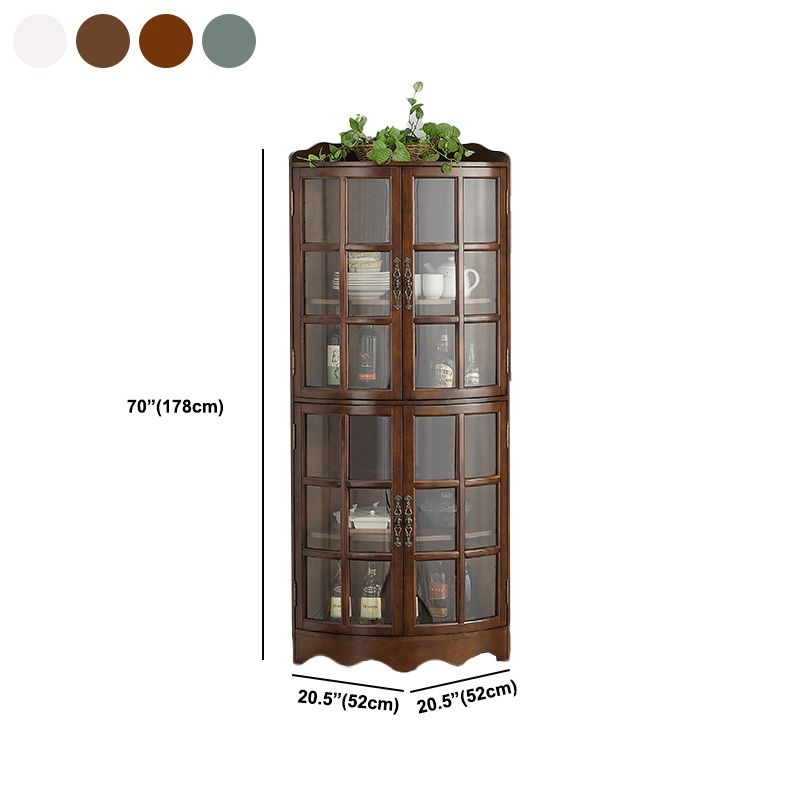 Contemporary Side Board Rubber Wood Door Sideboard for Dining Room Clearhalo 'buffet_sideboard' 'Buffets & Sideboards' 'furn' 'furn_buffet_sideboard' 'Furniture' 'Kitchen & Dining Furniture' 1200x1200_0e192d89-d337-412e-8b03-dc885079e888