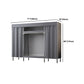 Modern Style Wardrobe Metal 2-Teir Wardrobe Closet for Bedroom