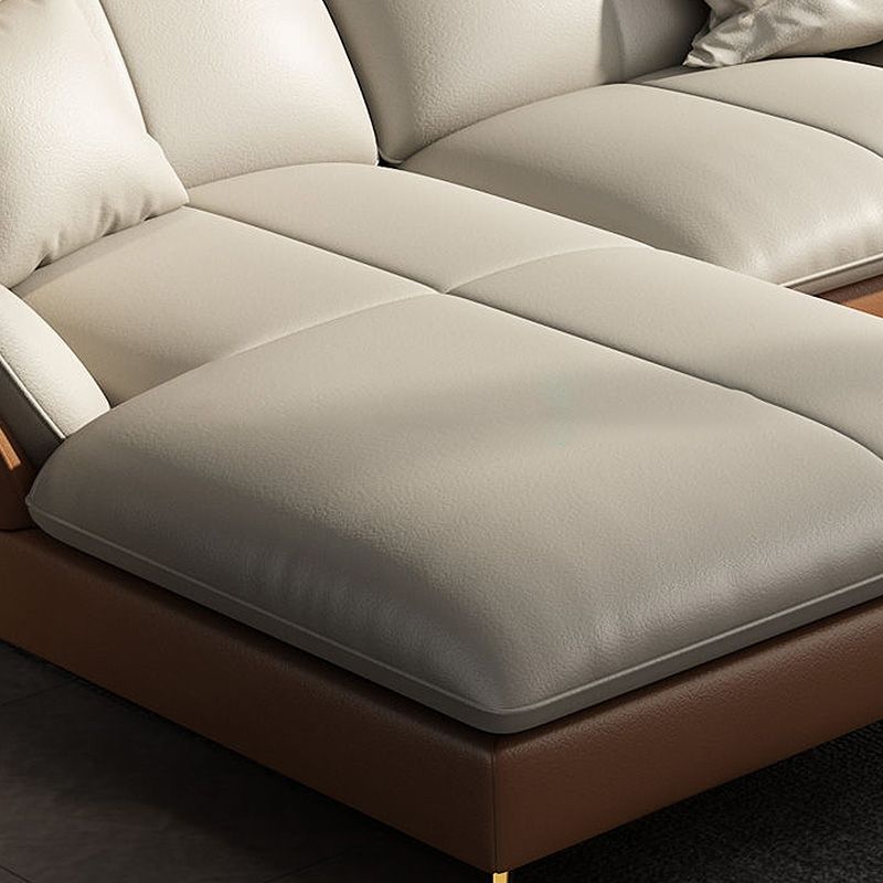 Contemporary Cushion Back Sectional Removable Cushions Storage Sofa and Chaise Clearhalo 'furn' 'furn_sectionals' 'Furniture' 'furniture_sectionals' 'kitchen' 'kitchen_sectionals' 'Living Room Furniture' 'Sectionals' 1200x1200_0e236536-caf9-4d2d-98bb-374cf4ca7aa9