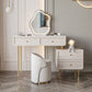 Glam Slate Top Vanity Dressing Table Solid Wood Vanity Desk with Drawers Clearhalo 'Bedroom Furniture' 'furn' 'furn_makeup_vanities' 'Furniture' 'Makeup Vanities' 'makeup_vanities' 1200x1200_0e25ad7c-03d8-45ee-bda0-f94cc267e917