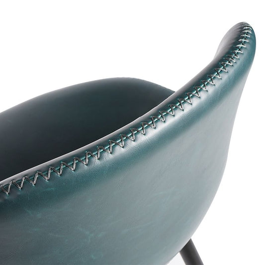 革のバースツールモダンバックレストカウンターカウンタースツール金属脚のあるブリストルのためのスツール