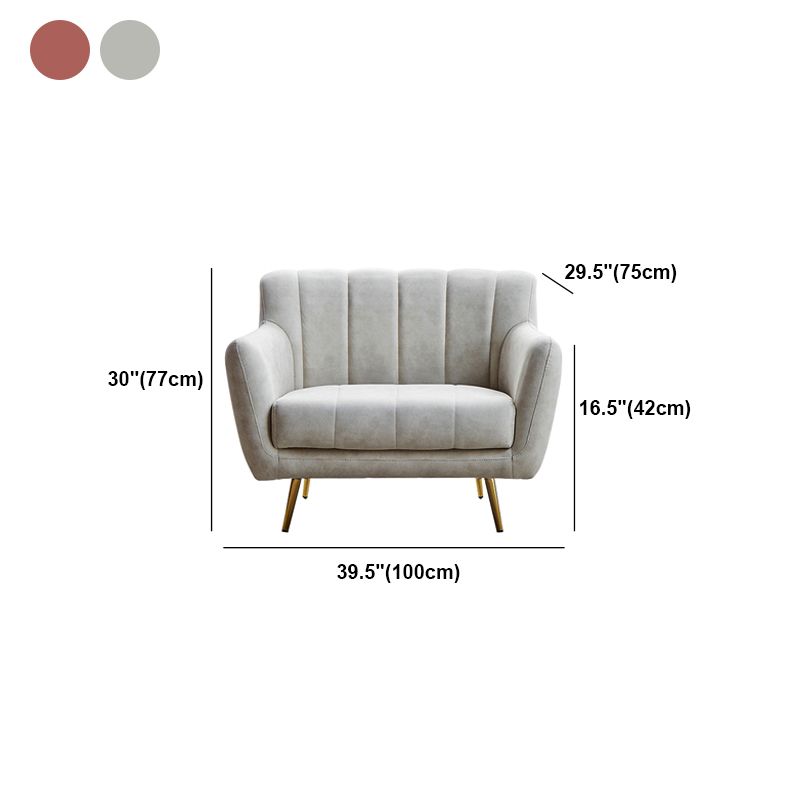 30.3"H Sewn Pillow Back Faux Leather Flared Arm Sofa for Living Room Clearhalo 'furn' 'furn_sofas' 'Furniture' 'furniture_sofas' 'Living Room Furniture' 'Sofa' 'sofas' 1200x1200_0e2ab1ae-dc5a-414c-8289-b923354d85e1