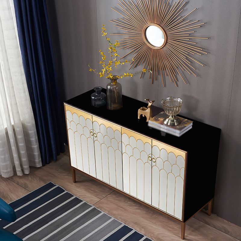 Server glam in legno top cucina server a buffet per soggiorno per soggiorno