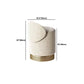 Luxurious Makeup Vanity Set Stone Top Dressing Table Stool Set