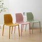 Scandinavian Armless Dining Chairs Plastic Indoor Stackable Solid Back Side Chair Clearhalo ' kitchen&dining_furn' 'Dining Chairs' 'Dining Tables & Seating' 'dining_chair' 'furn' 'furn_dining_chair' 'Furniture' 'furniture_dining_chair' 'Kitchen & Dining Furniture' 'kitchen' 1200x1200_0e352aca-0c2c-4a03-9386-70ca5c643b46