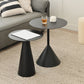 Pedestal Cocktail Table Set Mid-Century Metal Round Coffee Table Clearhalo 'Coffee & Accent Tables' 'Coffee Tables' 'coffee_tables' 'furn' 'furn_coffee_tables' 'Furniture' 'Living Room Furniture' 1200x1200_0e35bf39-6269-4e9f-8bbb-a46af67f1ef0