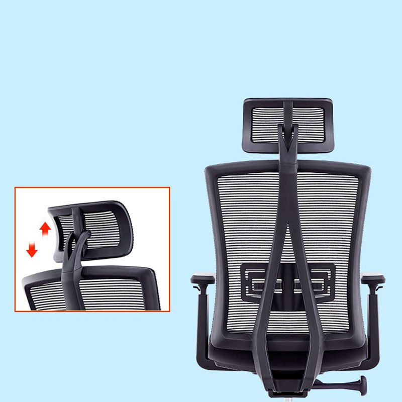High Back Adjustable Office Chair Contemporary Ergonomic Desk Chair Clearhalo 'furn' 'furn_office_chair' 'Furniture' 'Office Chairs' 'Office Furniture' 'office_chair' 1200x1200_0e383071-cfc7-4856-995c-bd1a76ba35ab