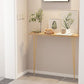 Rectangle Shape Contemporary Console Table Natural Console Sofa Table with 2 Legs