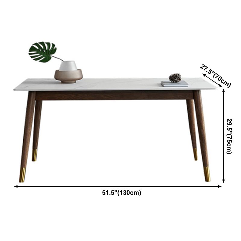 Traditional Luxury Rectangle Dining Table White Sintered Stone Table with 4 Legs Clearhalo ' dining_table' 'Dining Tables & Seating' 'Dining Tables' 'furn' 'furn_dining_table' 'Furniture' 'furniture_dining_table' 'Kitchen & Dining Furniture' 'kitchen&dining_furn' 'kitchen' 'kitchen_dining_table' 1200x1200_0e39c026-3b78-4465-99fe-dbaa45079295