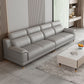 Light-grey Contemporary Sofa Genuine Leather Living Room Sofa & Chaise Clearhalo 'furn' 'furn_sectionals' 'Furniture' 'Living Room Furniture' 'Sectionals' 1200x1200_0e3e960b-9064-433d-8a06-d7dacfd144ea