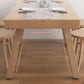 Modern 1/2/4/5/6 Pieces Rectangle Dining Set Solid Wood Dining Table with Chairs Clearhalo 'Dining Room Sets' 'Dining Tables & Seating' 'dining_room_set' 'furn' 'furn_dining_room_set' 'Furniture' 'furniture_dining_room_set' 'Kitchen & Dining Furniture' 'kitchen&dining_furn' 'kitchen' 1200x1200_0e3fcda6-74b8-4cb8-96dd-4fa38c44dcd9