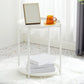 Mid-Century Modern Cross Legs Coffee Table with Round Top in Iron Clearhalo 'Coffee & Accent Tables' 'Coffee Tables' 'coffee_tables' 'furn' 'furn_coffee_tables' 'Furniture' 'Living Room Furniture' 1200x1200_0e408436-c29f-4d7e-bd61-69fdb7c61416