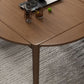 Extendable Round Dining Table Modern Adjustable Square Wooden Table with 4 Legs Clearhalo ' dining_table' 'Dining Tables & Seating' 'Dining Tables' 'furn' 'furn_dining_table' 'Furniture' 'furniture_dining_table' 'Kitchen & Dining Furniture' 'kitchen&dining_furn' 'kitchen' 'kitchen_dining_table' 1200x1200_0e42bec3-91dc-4d70-8d08-7f16c2d9edea