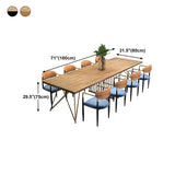 Glam Style Writing Desk Rectangular Hairpin Base Office Desk Clearhalo 'Furniture' 'furniture_office_desk' 'Office Desks' 'Office Furniture' 'office_desk' 1200x1200_0e4545ef-9455-4b0c-af7c-535f5d06200b