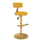 Glam Jewelry Shop Adjustable Height Stool Matte Finish Leather Barstool Clearhalo 'Bar Furniture' 'Bar Stools' 'bar_stools' 'furn' 'furn_bar_stools' 'Furniture' 'furniture_bar_stools' 'Kitchen & Dining Furniture' 1200x1200_0e49002e-7c1b-4d44-8896-2f318de765c4