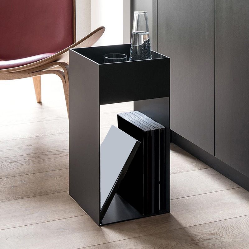 Industrial Night Table Open Storage Bed Nightstand for Bedroom Clearhalo 'Bedroom Furniture' 'furn' 'furn_night_stand' 'Furniture' 'night_stand' 'Nightstands' 1200x1200_0e4a9393-c68a-4d9a-b313-51c359f022cd