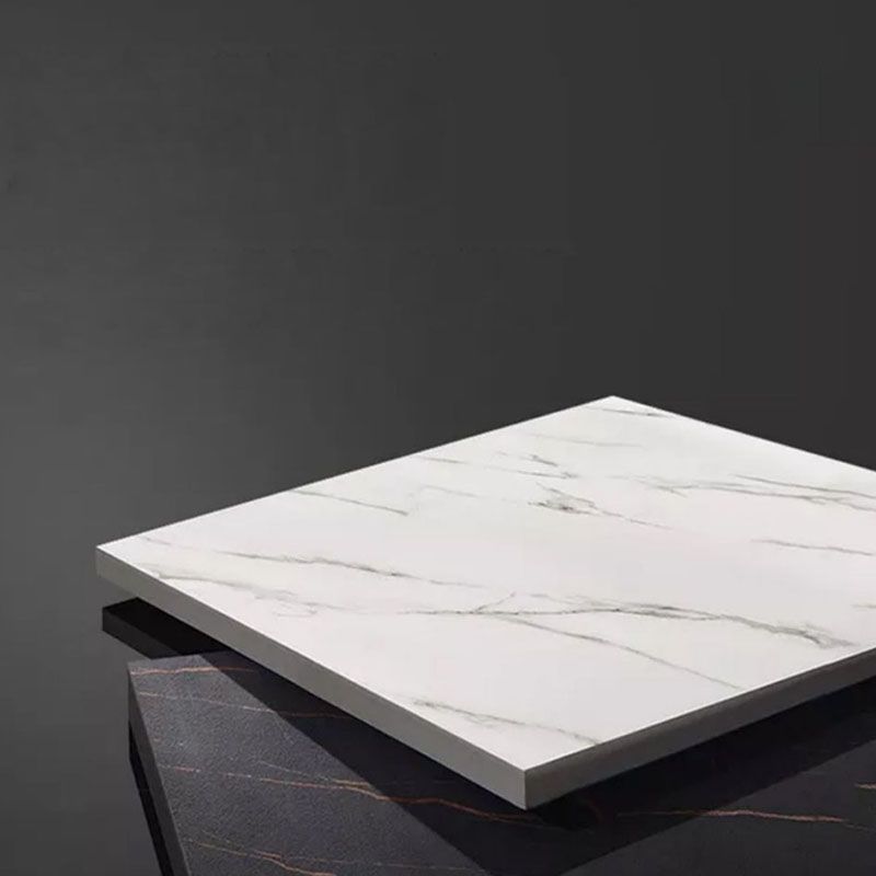 White Stone Indoor Glam Bar Dining Table Iron Double Pedestal Bistro Table with Shelve Clearhalo 'Bar Furniture' 'Bar Tables' 'bar_tables' 'furn' 'furn_bar_tables' 'Furniture' 'furniture_bar_tables' 'Kitchen & Dining Furniture' 'kitchen&dining_furn' 'kitchen' 1200x1200_0e506fad-a1da-479f-a085-fcaaaf406368