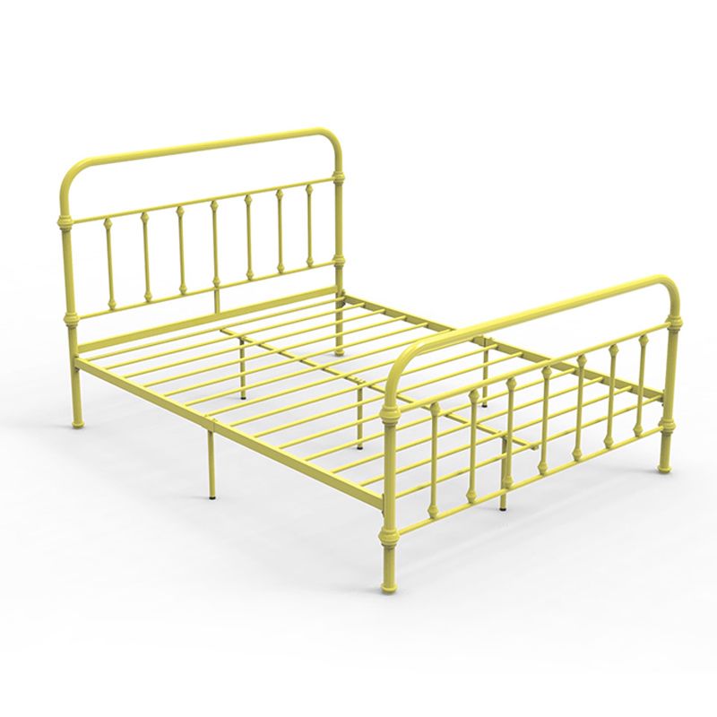 Modernism Open-Frame Bed with Headboard 47.24" Metal Bed Frame Clearhalo 'Bedroom Furniture' 'Beds' 'furn' 'furn_beds' 'Furniture' 1200x1200_0e526b82-675a-495d-a3ce-d2041e353c17