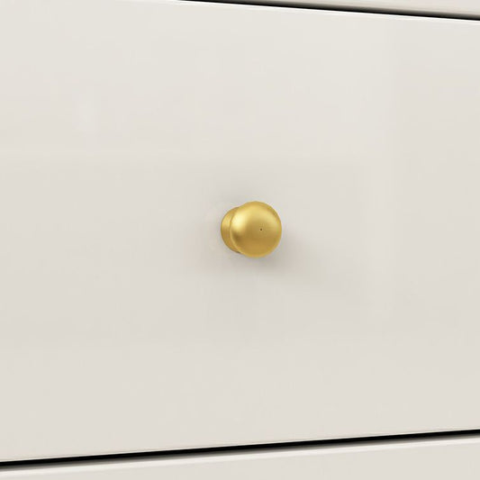 5 Drawers Wood Sideboard Modern Buffet Server Cabinet with Storage for Living Room