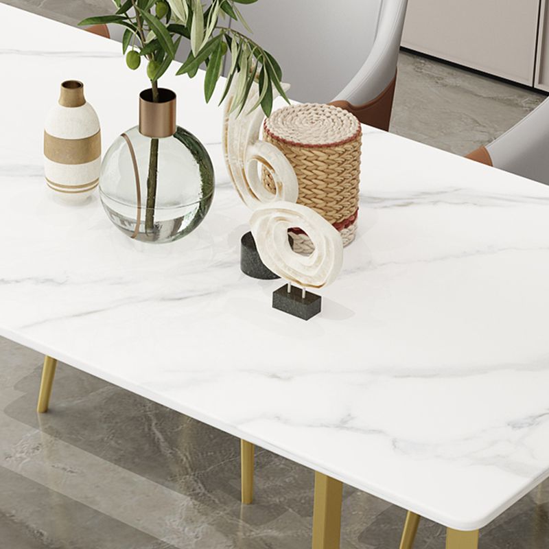 Sintered Stone Dining Table Traditional Luxury Gold Frame Table for Home Clearhalo ' dining_table' 'Dining Tables & Seating' 'Dining Tables' 'furn' 'furn_dining_table' 'Furniture' 'furniture_dining_table' 'Kitchen & Dining Furniture' 'kitchen&dining_furn' 'kitchen' 'kitchen_dining_table' 1200x1200_0e553996-b1d3-42b8-94d4-5ac03d671487