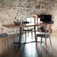 Rectangle Industrial Dining Table Trestle Base Fixed Table with Solid Wood Clearhalo 'Dining Tables & Seating' 'Dining Tables' 'dining_table' 'furn' 'furn_dining_table' 'Furniture' 'furniture_dining_table' 'Kitchen & Dining Furniture' 'kitchen' 'kitchen_dining_table' 1200x1200_0e57aee2-537a-4262-be13-80cf1c10560b