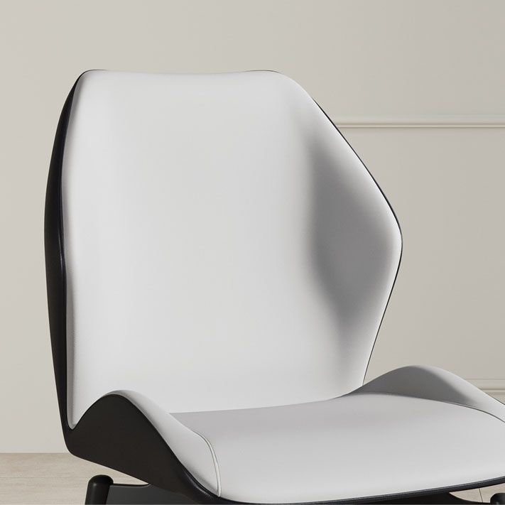 Contemporary Kitchen Arm Chairs Wingback Side Side Chair with Metal Legs Clearhalo 'Dining Chairs' 'Dining Tables & Seating' 'dining_chair' 'furn' 'furn_dining_chair' 'Furniture' 'Kitchen & Dining Furniture' 1200x1200_0e58eac1-7ba4-4d65-ba42-400348045059