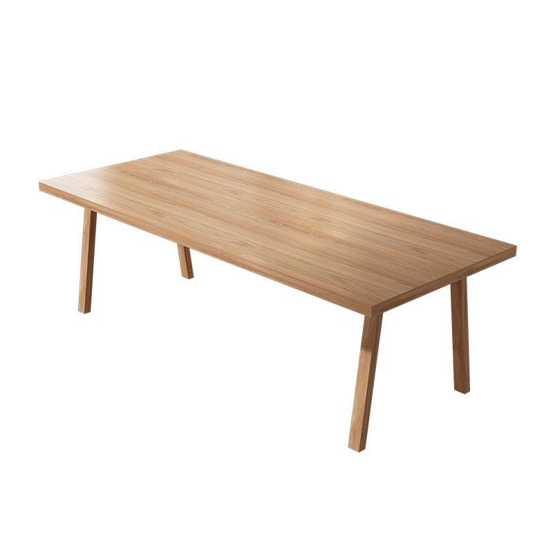 Ensemble de Table à manger rectangulaire 1/6/9 pièces, ensemble de Dinette en bois de pin pour la cuisine