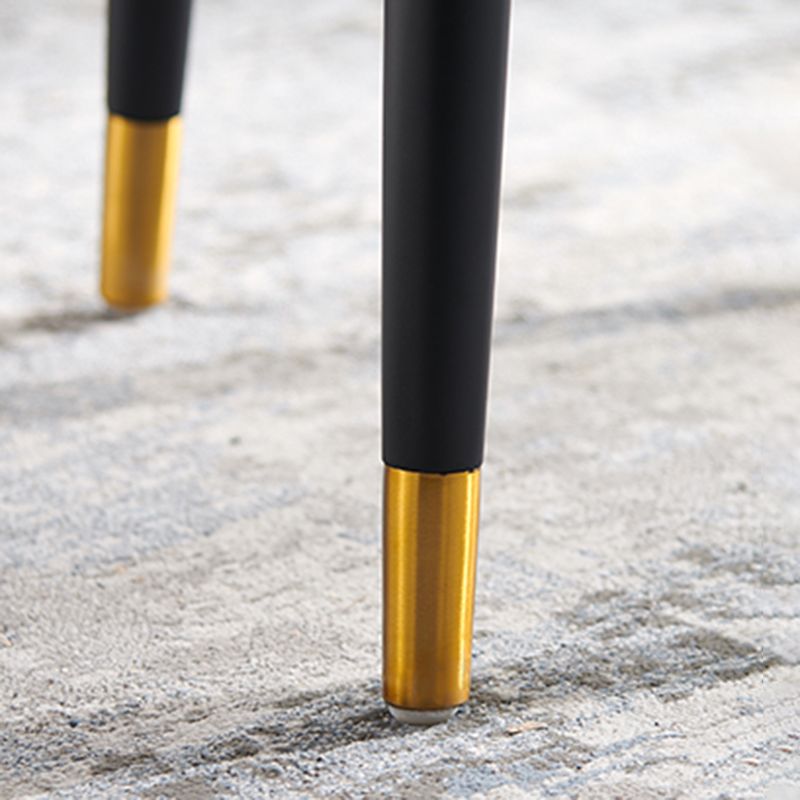 Glam Wood Dining Room Chairs Upholstered Armless Dining Chairs for Home Use (Set of 2) Clearhalo ' kitchen&dining_furn' 'Dining Chairs' 'Dining Tables & Seating' 'dining_chair' 'furn' 'furn_dining_chair' 'Furniture' 'furniture_dining_chair' 'Kitchen & Dining Furniture' 'kitchen' 1200x1200_0e5ca979-6909-4c79-8d60-8f9d7d546424