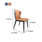 Modern Style Faux Leather Dining Chair Armless Wingback Side Chair Clearhalo 'Dining Chairs' 'Dining Tables & Seating' 'dining_chair' 'furn' 'furn_dining_chair' 'Furniture' 'Kitchen & Dining Furniture' 1200x1200_0e5fa6d0-ff37-4af9-b73b-3e0a8246c9ad