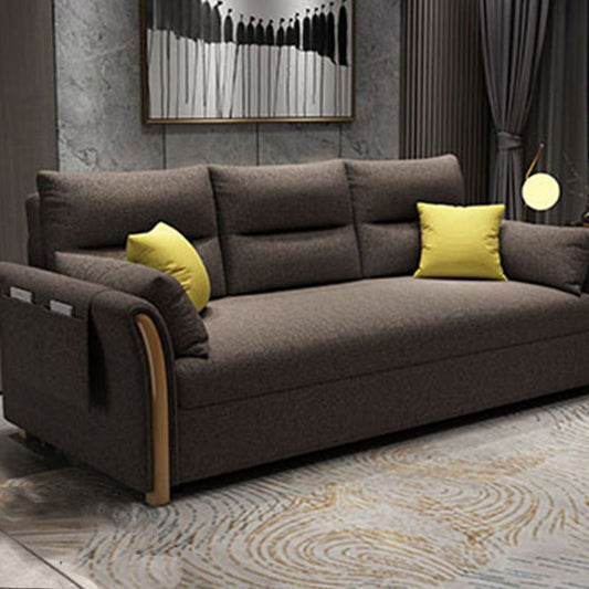 Fabric Sofa Bed Settee Furniture Flared Arm Latex Filled Sofa Clearhalo 'furn' 'furn_sofas' 'Furniture' 'furniture_sofas' 'kitchen' 'kitchen_sofas' 'Living Room Furniture' 'Sofa' 'sofas' 1200x1200_0e61c104-e1ad-4fca-a62d-899094daae3f