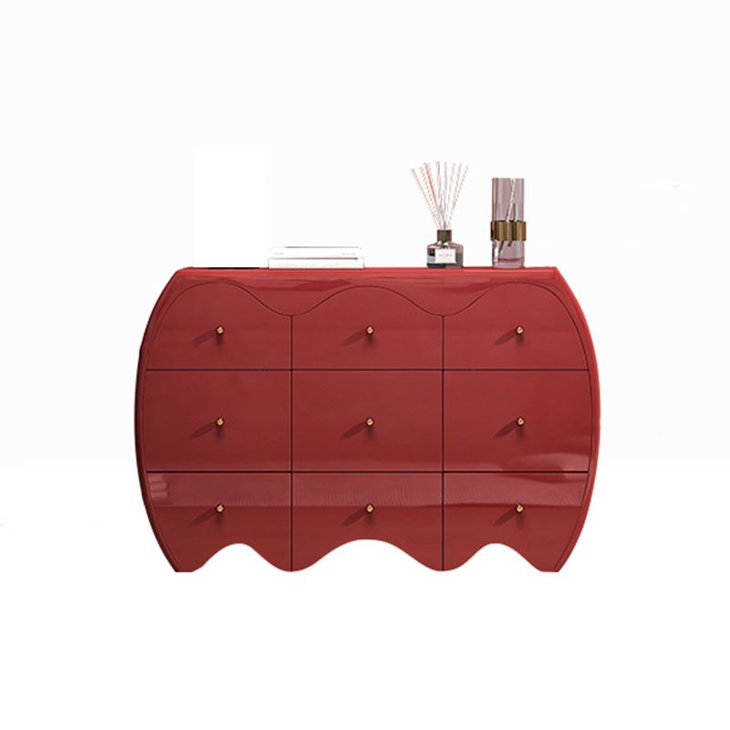 Contemporary Horizontal Double Dresser Wood Storage Dresser with 9 Drawers for Home Clearhalo 'Bedroom Furniture' 'Dressers & Chests' 'dressers_chests' 'furn' 'furn_dressers_chests' 'Furniture' 1200x1200_0e63caa4-2bc4-4fba-997a-722e85b4e4b5