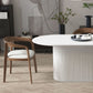 Pedestal Base Furniture Simplicity Style Oval Dining Room Collection for Home Clearhalo ' dining_table' 'Dining Tables & Seating' 'Dining Tables' 'furn' 'furn_dining_table' 'Furniture' 'furniture_dining_table' 'Kitchen & Dining Furniture' 'kitchen&dining_furn' 'kitchen' 'kitchen_dining_table' 1200x1200_0e643faa-48f7-4fcd-83b8-ab42f000441e