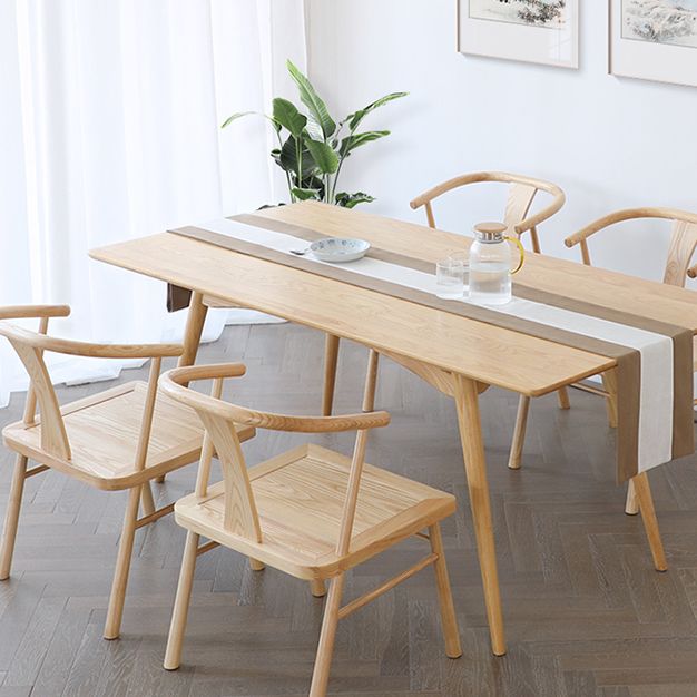 Traditional Style Chair Dining Armless Chairs with Wooden Legs for Kitchen Clearhalo ' kitchen&dining_furn' 'Dining Chairs' 'Dining Tables & Seating' 'dining_chair' 'furn' 'furn_dining_chair' 'Furniture' 'furniture_dining_chair' 'Kitchen & Dining Furniture' 'kitchen' 1200x1200_0e644bba-8114-4a66-a892-92d24122581d