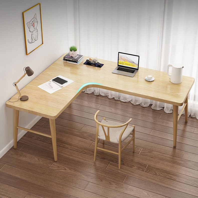 Scrivania da ufficio altezza contemporanea 29.53 "scrivania naturale