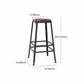 Wooden Square Seat Barstool Industrial Metal Counter Stool with Backrest Clearhalo 'Bar Furniture' 'Bar Stools' 'bar_stools' 'furn' 'furn_bar_stools' 'furniture_bar_stools' 'Kitchen & Dining Furniture' 'kitchen&dining_furn' 'kitchen' 'kitchen_furn' Furniture' 1200x1200_0e663f5d-2a49-4d28-b384-f43439b3f838