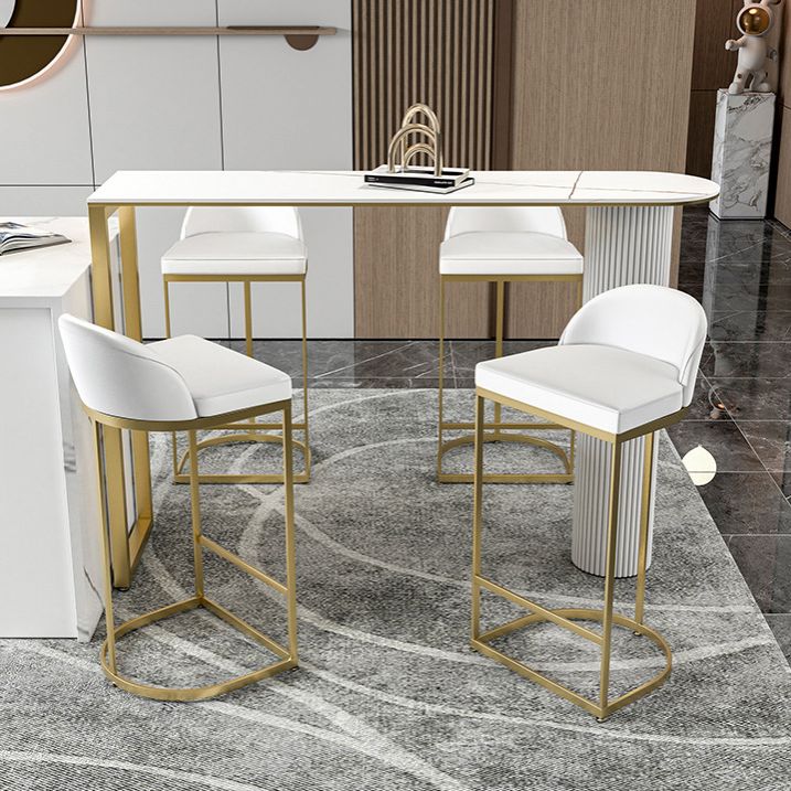 Vaste tafeltellerset Glam Style 1/5-delige gesinterde stenen bartafelset voor thuisgebruik
