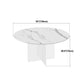 Contemporary Stone Dinner Table Round Dining Table for Dining Room Clearhalo 'Dining Tables & Seating' 'Dining Tables' 'dining_table' 'furn' 'furn_dining_table' 'Furniture' 'Kitchen & Dining Furniture' 1200x1200_0e66ca1d-c958-4279-9a2c-2f7dab877c20