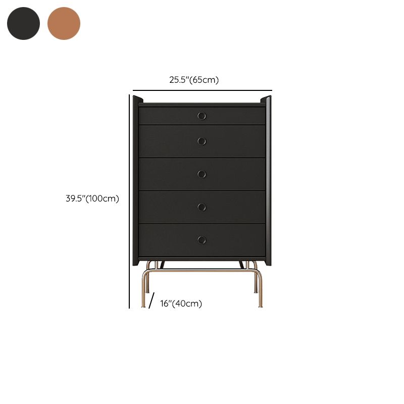 Commode moderne commode coffre en bois massif avec tiroirs 9/6/5