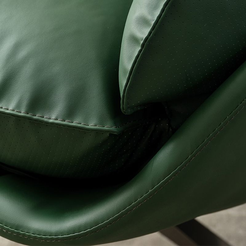 Contemporary Solid Color Arm Chair 4-Star Base Flared Arms Chair Clearhalo 'Accent Chairs' 'accent_chairs' 'Chairs & Seating' 'furn' 'furn_accent_chairs' 'Furniture' 'Living Room Furniture' 1200x1200_0e6b3c36-db83-4425-abad-0fd63072533a