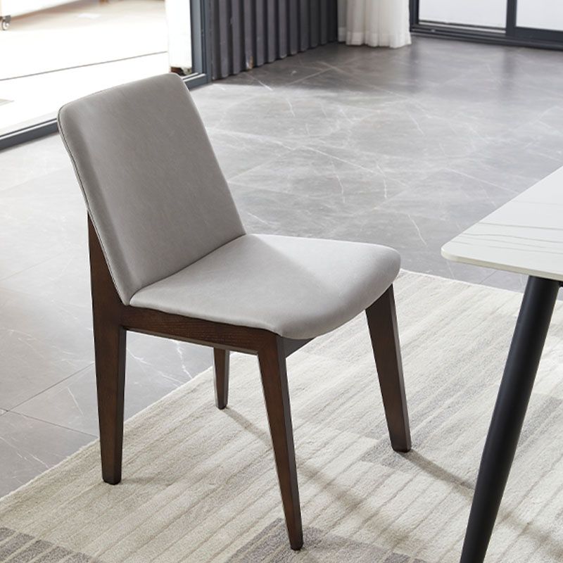Contemporary Style Wooden Dining Chairs Dining Armless Side Chairs for Kitchen Clearhalo ' kitchen&dining_furn' 'Dining Chairs' 'Dining Tables & Seating' 'dining_chair' 'furn' 'furn_dining_chair' 'Furniture' 'furniture_dining_chair' 'Kitchen & Dining Furniture' 'kitchen' 1200x1200_0e6facc3-5741-4162-b0ea-713cb5ebb304
