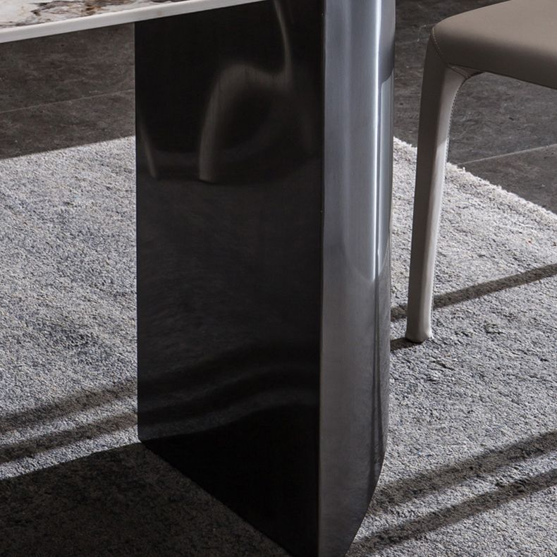 Glam Style Dinette Set for Home 1/2/3/5/6 Pieces Glossy White Dining Table Set Clearhalo 'Dining Room Sets' 'Dining Tables & Seating' 'dining_room_set' 'furn' 'furn_dining_room_set' 'Furniture' 'Kitchen & Dining Furniture' 1200x1200_0e73d7fc-3d8b-4e9c-aeb6-92c411697b6a