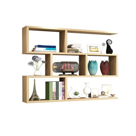 3-Tier 30" H Contemporary Floating Bookcase Wood Shelf Bookcase for Living Room Clearhalo 'Bookcases' 'furn' 'furn_bookcases' 'Furniture' 'Office Furniture' 1200x1200_0e76f2a2-b487-4c78-9fd3-f765cfb03ce3