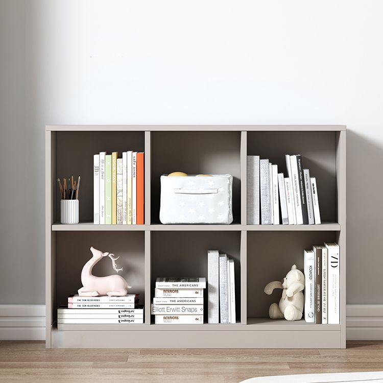 Contemporary Style Wood Bookshelf Closed Back Bookcase for Office Clearhalo 'Bookcases' 'furn' 'furn_bookcases' 'Furniture' 'Office Furniture' 1200x1200_0e76f93d-c492-4155-b7e2-5bab72fe57ca