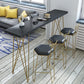 Modern Bar Height Table Solid Wood Top Bistro Table for Home Use Clearhalo 'Bar Furniture' 'Bar Tables' 'bar_tables' 'furn' 'furn_bar_tables' 'Furniture' 'Kitchen & Dining Furniture' 1200x1200_0e77676d-2705-4b4f-b540-b9aef220e3ed